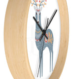 SCANDINORDIC Folk Art Deer Clock