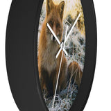 SCANDINORDIC Artic Red Fox Clock - SCANDINORDIC.com