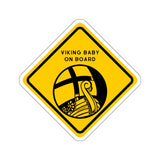 VIKING BABY ON BOARD Modern Sticker - SCANDINORDIC.com