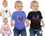 Nordic Rooster Toddler Shirt - SCANDINORDIC.com