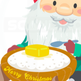 SCANDINORDIC Julnisse Christmas Elf Baby Shirt